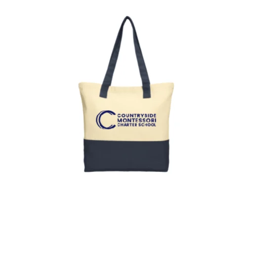 Port Authority ® Colorblock Cotton Tote. BG414
